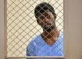 Lil Nas X, whose legal name is Montero Lamar Hill, is arraigned in Los Angeles court Monday on four felony counts, including three counts of battery with injury on a police officer. (Frederic J Brown/Pool Photo via AP)