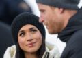 Duchess of Sussex and Prince Harry, Duke of Sussex attends the Skeleton Finals during day two of the 2025 Invictus Games