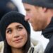 Duchess of Sussex and Prince Harry, Duke of Sussex attends the Skeleton Finals during day two of the 2025 Invictus Games