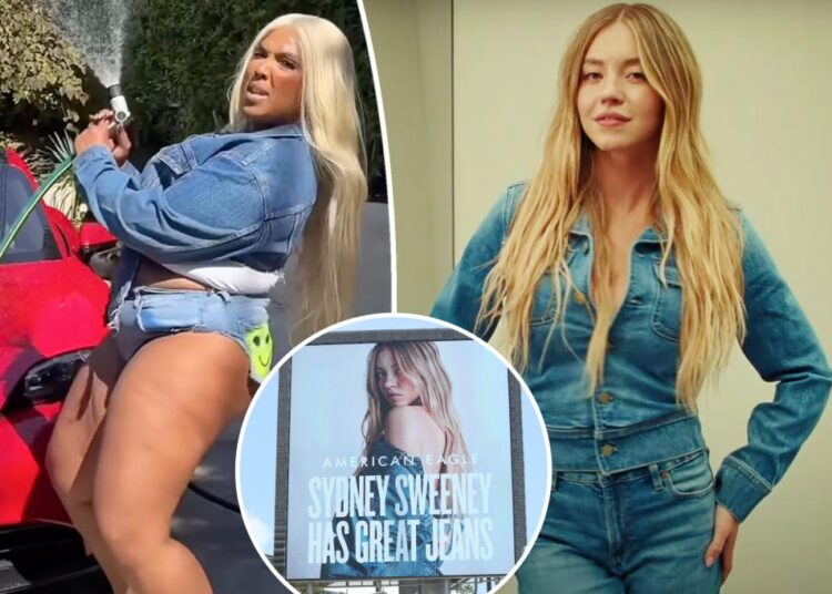 Lizzo mocks Sydney Sweeney's American Eagle campaign -- again -- with new song