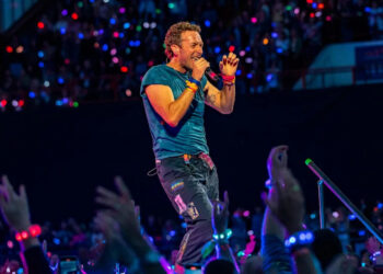 Coldplay perform as part of their Music of the Spheres World Tour at the Sewell Group Craven Park in Hull
