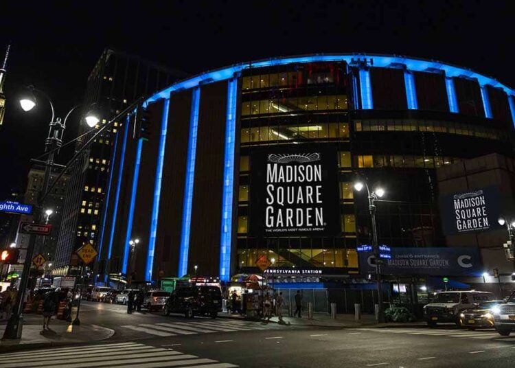 Madison Square Garden in New York City