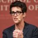 MSNBC television anchor Rachel Maddow, host of the Rachel Maddow Show, moderates the "Perspectives on National Security" panel on Oct. 16, 2017, in Cambridge, Mass. (AP Photo/Steven Senne, File)