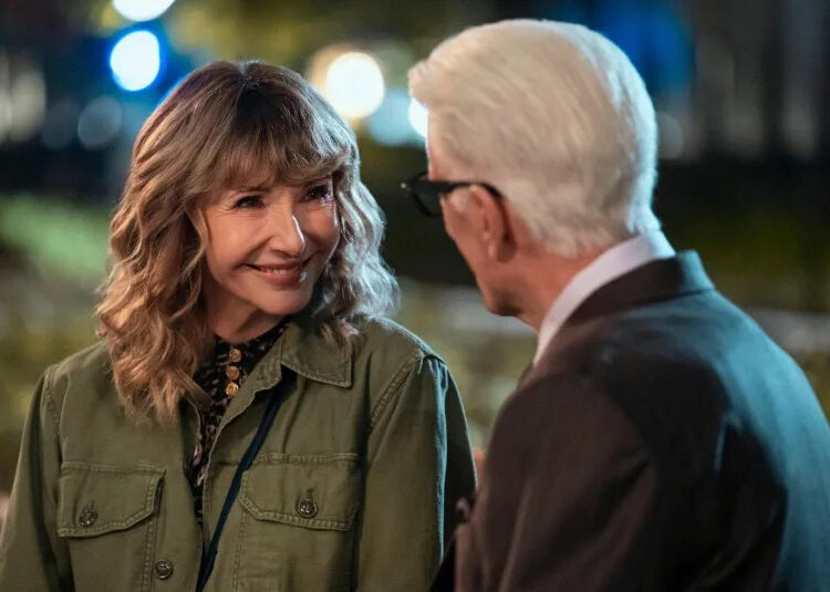 Mary Steenburgen and Ted Danson star in Season 2 of "A Man on the Inside," premiering November 20 on Netflix. Photo courtesy of Netflix