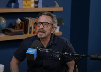 Marc Maron appears on "Pod Save America."