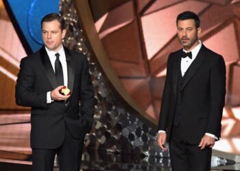 GettyImages-607637482 Matt Damon Nearly Chokes to Death During Dinner at Jimmy Kimmels House