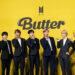 Members of South Korean K-pop band BTS, V, SUGA, JIN, Jung Kook, RM, Jimin, and j-hope from left to right, pose for photographers ahead of a press conference to introduce their new single “Butter” in Seoul, South Korea, May 21, 2021. (AP Photo/Lee Jin-man, File)