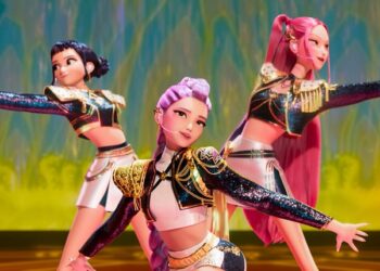 A scene from Netflix’s KPop Demon Hunters. Photo: Netflix/TNS