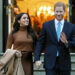 Meghan Markle and Prince Harry pictured in January 2020