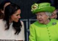 The Queen suggested  Meghan Markle should visit her father in Mexico. But almost as quickly as the subject was broached Meghan shut it down according to a royal author