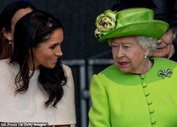 The Queen suggested  Meghan Markle should visit her father in Mexico. But almost as quickly as the subject was broached Meghan shut it down according to a royal author