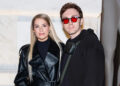 Meghan Trainor and Daryl Sabara out in Midtown in December 2024.