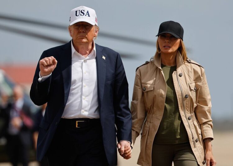Melania 'working months' on UK blunder after husband's royal gaffe - Celebrity News - Entertainment