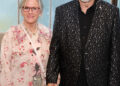 FRANKLIN, TENNESSEE - AUGUST 11: Kelly Owen and Randy Owen attend REAGAN: Original Soundtrack Album And REAGAN: Songs Inspired By The Film Celebration at The Factory At Franklin on August 11, 2025 in Franklin, Tennessee.