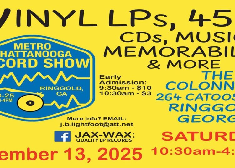 Metro Chattanooga Record Show - The Pulse » Chattanooga's Arts & Entertainment Voice