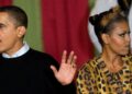 Michelle Obama Reacts To Claims That She 'Couldn't Stand' Barack