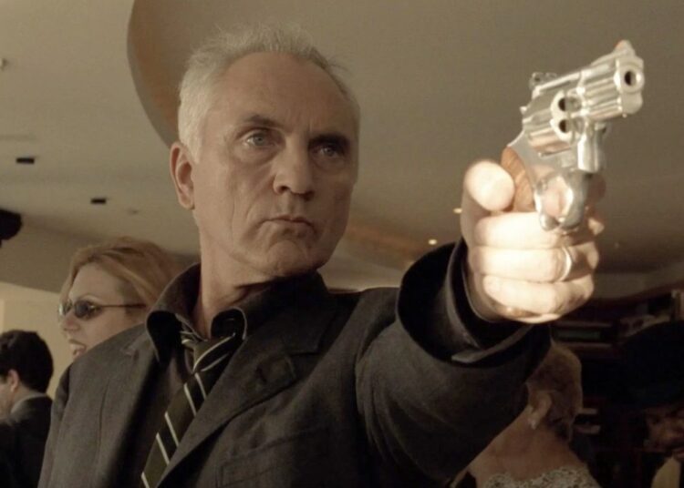 Terence Stamp in 'The Limey'. Photo: Artisan Entertainment.