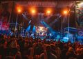 Festival attendees watch the Grammy-nominated group Black Pumas perform at the 2024 MATI festival. (Photo courtesy: MATI STL)