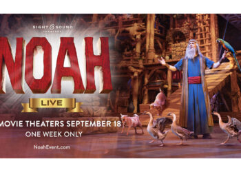 NOAH--LIVE!" A SPECIAL FATHOM ENTERTAINMENT THEATRICAL ENGAGEMENT BEGINNING SEPTEMBER 18