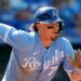 Kansas City Royals' Bobby Witt Jr. during a baseball game against the Colorado Rockies in Kansas City, Mo., Saturday, June 3, 2023.