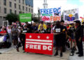 Click to play video: '‘This is about control’: Protests erupt in Washington after Trump federalizes D.C. police'