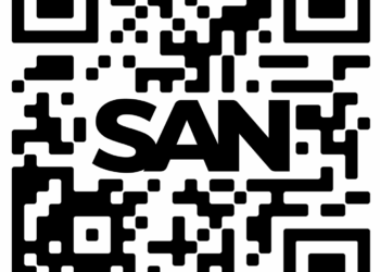 QR code for SAN app download