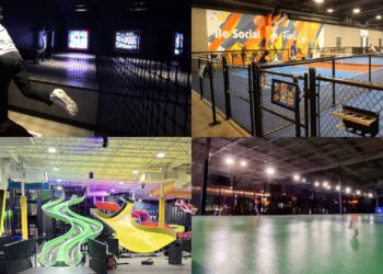 New businesses featuring baseball, pickleball, and slides open at Mesa Riverview