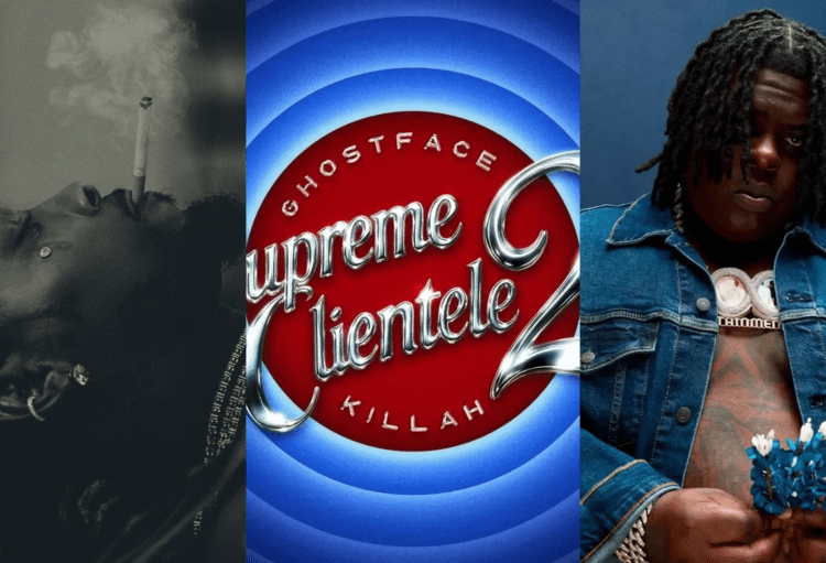 Split Images Of Cover Art For Albums By Offset, Ghostface Killah, BigXthaPlug