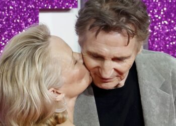 Pamela Anderson on Liam Neeson and Falling in Love With Him