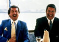 Everett Collection Robert De Niro and Jerry Lewis in 'The King of Comedy'