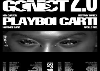 Playboi Carti 2025 US Tour The Antagonist Tour Ken Carson Destroy Lonely 2025 Arena Tour Poster Admat How to Get Tickets