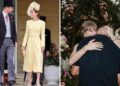 Prince William and Kate Middleton (L) shared a reaction on Taylor Swift and Travis Kelce’s (R) engagement post. (Instagram/@princeandprincessofwales, @taylorswift)