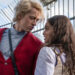 A press image from Lionsgate of Sonw leaning forward to talk to Lucy.