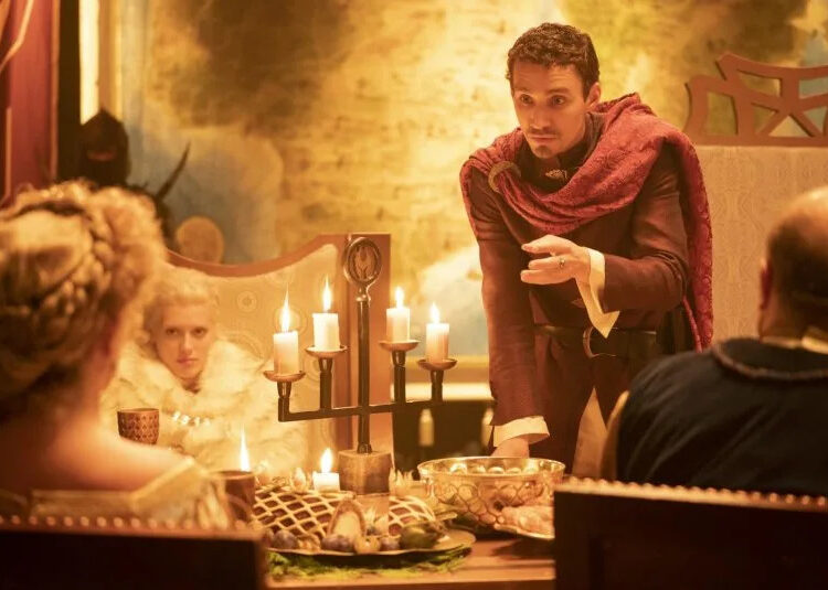 Robert Sheehan plays Emperor Draygan in "Red Sonja," in theaters Friday. Photo courtesy of Samuel Goldwyn Films