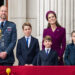 Prince William, Prince George, Kate Middleton, Prince Louis, and Princess Charlotte