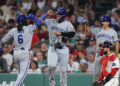 Salvador Perez and Jonathan India