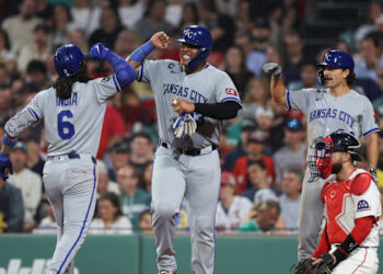 Salvador Perez and Jonathan India