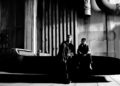 Ryan Gosling and Flynn Gray on set for <em><em>Star Wars: Starfighter</em></em>. Shot by Ed Miller. (Via StarWars.com)
