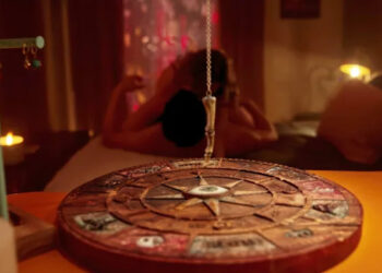 The titular witchboard in