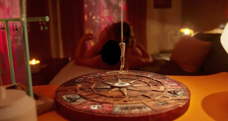 The titular witchboard in