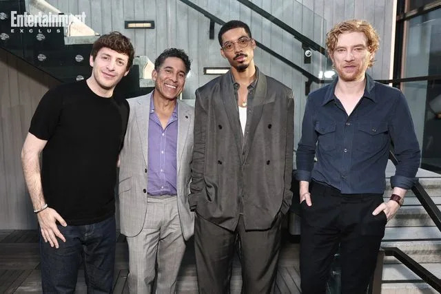 John Salangsang/Shutterstock Alex Edelman, Oscar Nuñez, Melvin Gregg, and Domhnall Gleeson