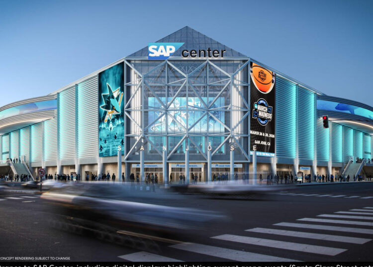 Sharks Sports & Entertainment and City of San Jose extend SAP Center lease agreement