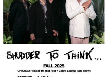 shudder to think tour admat 2025