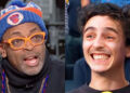 Spike Lee and Timothée Chalamet split image.