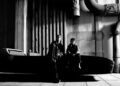 Lucasfilm Ryan Gosling and Flynn Gray on the set of 'Star Wars: Starfighter'