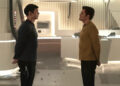 Spock (Ethan Peck) and Kirk (Paul Wesley) in 'Strange New Worlds' Season 3, Episode 6.<p>Paramount&plus;</p>