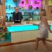Sunday Brunch guest Anna Williamson 'booed' after dashing across the set in hilarious blunder