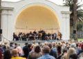 An orchestra performs in the Band Shell at one of Santa Barbara's oldest parks. (Courtesy photo)