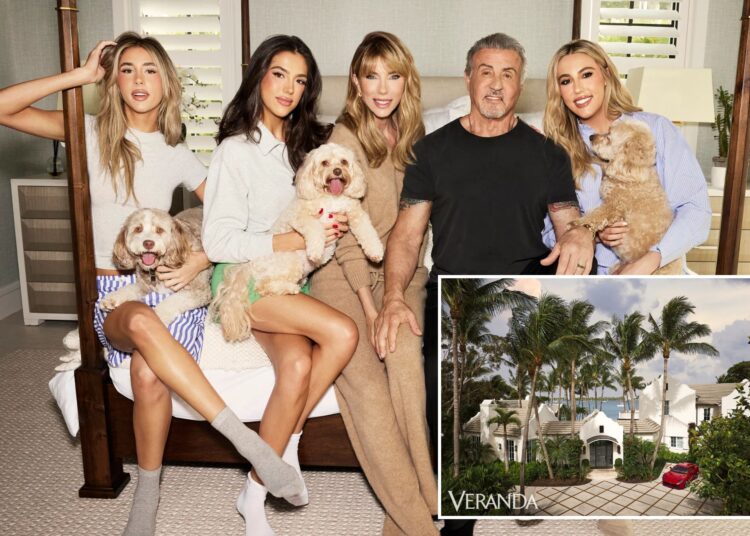Sylvester Stallone gives inside look at his Florida home after ditching LA