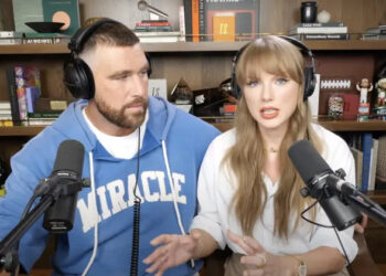 Taylor Swift Says She Collapsed Into Travis Kelce’s Arms When She Learned She Got Her Masters Back, ‘Bawling My Eyes Out’